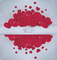 灰色背景上的红心和一张卡片