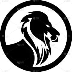 狮子,模板,品牌名称,商务,华贵,野生动物,动物,复古