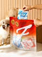 Packaging Pet Logo Design colorful gradient pet food package design  product Cat