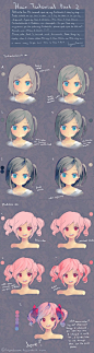 Hair Tutorial Part 2 by KyouKaraa