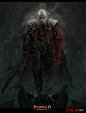 Diablo Immortal 'Blood Knight' Key art