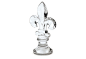 Glass Fleur-de-Lis