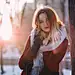 Portrait of Young Woman during Winter