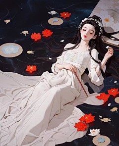李姑娘1采集到线稿