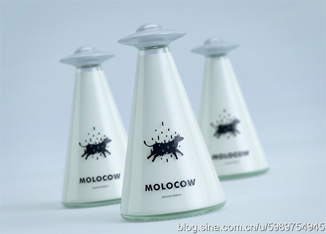 Molocow牛奶包装设计 - 文章