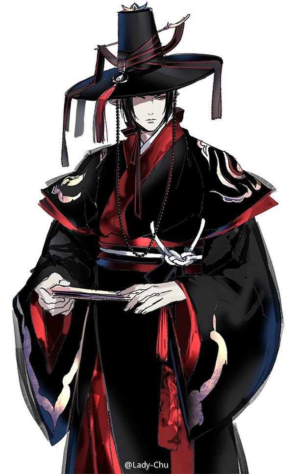 鬼灯的冷彻韩国太太的鬼白画风好赞军装帅cry惹拜拜byakgio网页链接