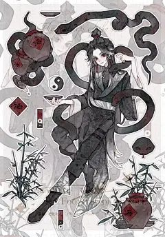 又画胶带啦～这次是古风×小动物 - 小红书