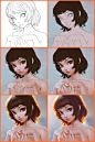 Amazing work By Ilya Kuvshinov: 