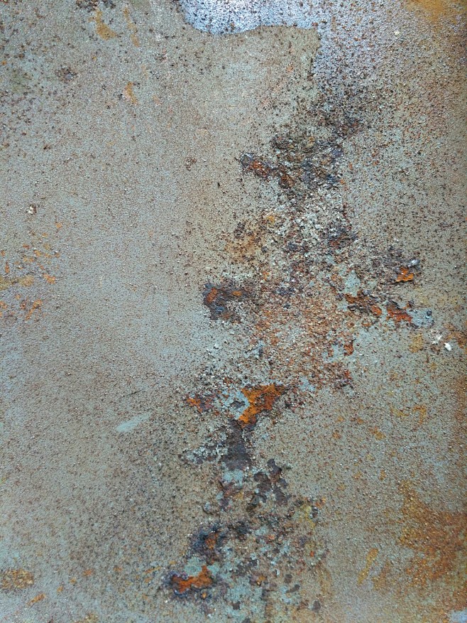 铁生锈的痕迹