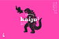 Kaiju Company : Kaiju is the first Thai–Japanese fusion restaurant in Kuala Lumpur. The name Kaiju (怪獣) is a Japanese film genre that features giant monsters, so we created a Godzilla as the main logo and a Thai Dragon as it's nemesis.