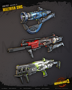 Aibooo!采集到BORDERLANDS-武器