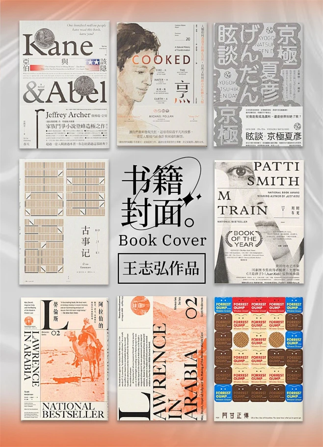 9 组王志弘设计的书籍封面！-花瓣网
