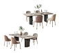 【新提醒】现代餐桌椅-室内设计-拓者设计吧