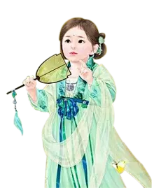 【立绘】手绘古风女_看图_橙光素材吧_百度贴吧