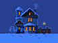 Winter house