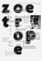 Experimental Film Society 海报设计