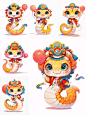可爱气球小蛇_1_萌宠家族_来自小红书网页版