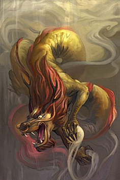 cn翡翠龙吟游戏原画:中国功夫熊猫