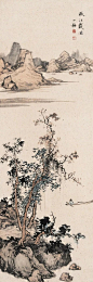 陈少梅山水画