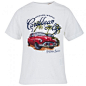 Tropical Car Print Tee