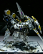 #模型范例#  Tallgeese A (Ares)   by ロク【RO KU】  从前阵子看到的灰模图到现在的成品 感觉好像过了很久  整体制作从之前的灰模图就可以看出细节非常多 甚至还有发光机构 无论是poss 还是地台碎裂的效果都可以看出作者的用心良苦  附上作者推特链接 O网页链接