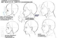 huazhiyong采集到二次元侧脸