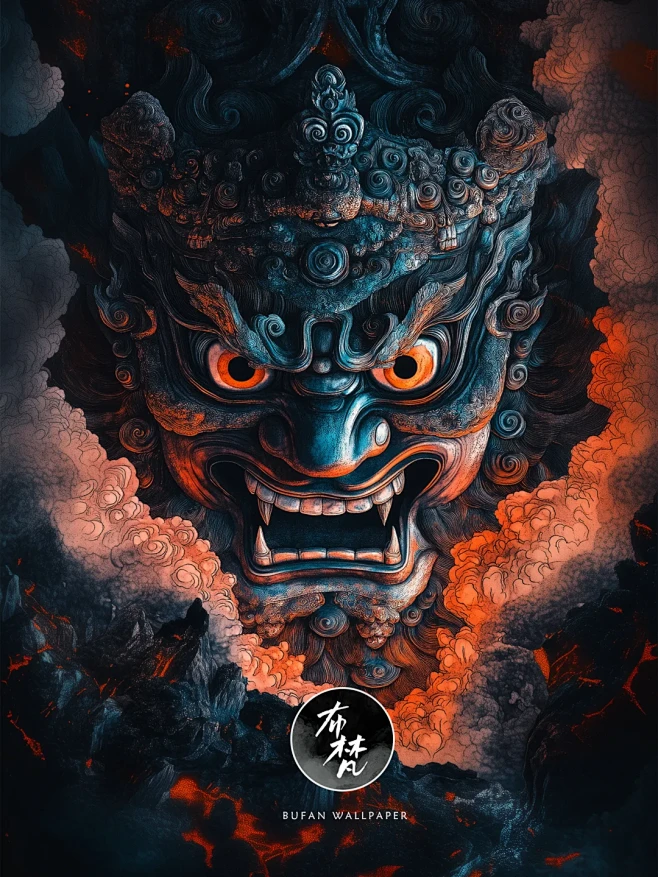 布梵壁纸丨怒目金刚 震撼来袭！ - 小红书-花瓣网