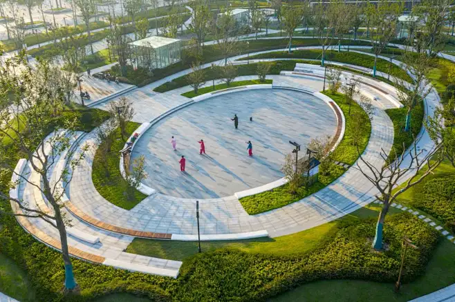 嘉兴南湖市民广场景观设计-花瓣网