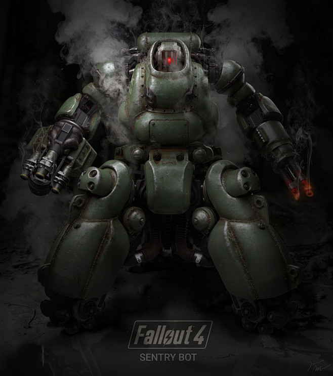 Fallout 4 Sentry Bot...