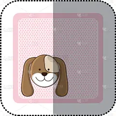 狗,标签,贺卡,多色的,可爱的,华丽的,请柬,壁纸,哺乳纲,问候