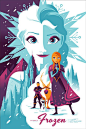 Frozen (Mondo) by Tom Whalen