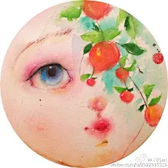 NO.147#本土插画师推荐# 来自 插画师@子洛art 《诗经》植物系列的插画～～