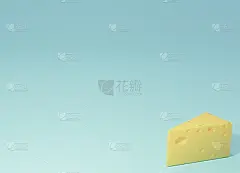 奶酪图像背景3DCG图像