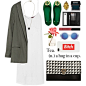 A fashion look from October 2013 featuring TIBI dresses, Zara blazers and Tory Burch flats. Browse and shop related looks.