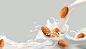 美食甜品 果奶饮料 美味水果 餐饮美食海报设计AI cb046036148