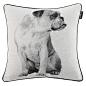 bailand 0369美式乡村经典多色织狗图案抱枕套沙发靠垫