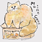 Photo by ponpoconnn /ぽんぽこん on June 08, 2023. May be an illustration of Abyssinian cat.