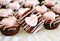 Marshmallow Heart Brownie Bites