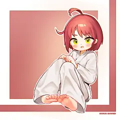#足裏 别人家的OC~ - KUMA-BOUND的插画