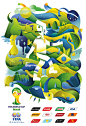 FIFA World Cup 2014 Illustrative Poster : none