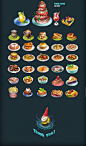 Isometric 3D Game Sprites – Manor Cafe : More than 500 Isometric Illustrations done for Manor Cafe game by Gamegos.