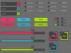 方慈采集到设计元素—控件