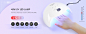 速卖通美甲灯光疗灯banner