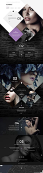 Template 58439 - Rombic Fashion Responsive Website Template