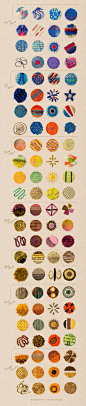Karen Barbé | Textileria: 96 embroidery samples
