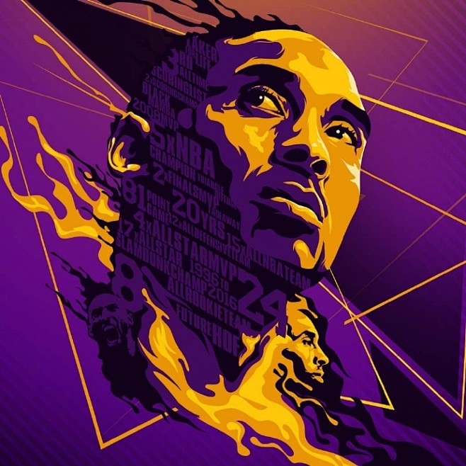 9张非常炫酷科比头像