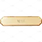 通用金属标题框几何形贴纸元素素材