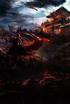 游戏场景三国风