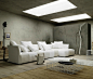 contemporary sofa by saba italia 2