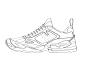 Orchestra : Sometimes my brain is so simple, so I can't get reach to the shoe design such as Adidas & Raf Simons's Ozweego which is my favorite design. This is personal experiment to achieve new sillhouette and design by overlapping different characte